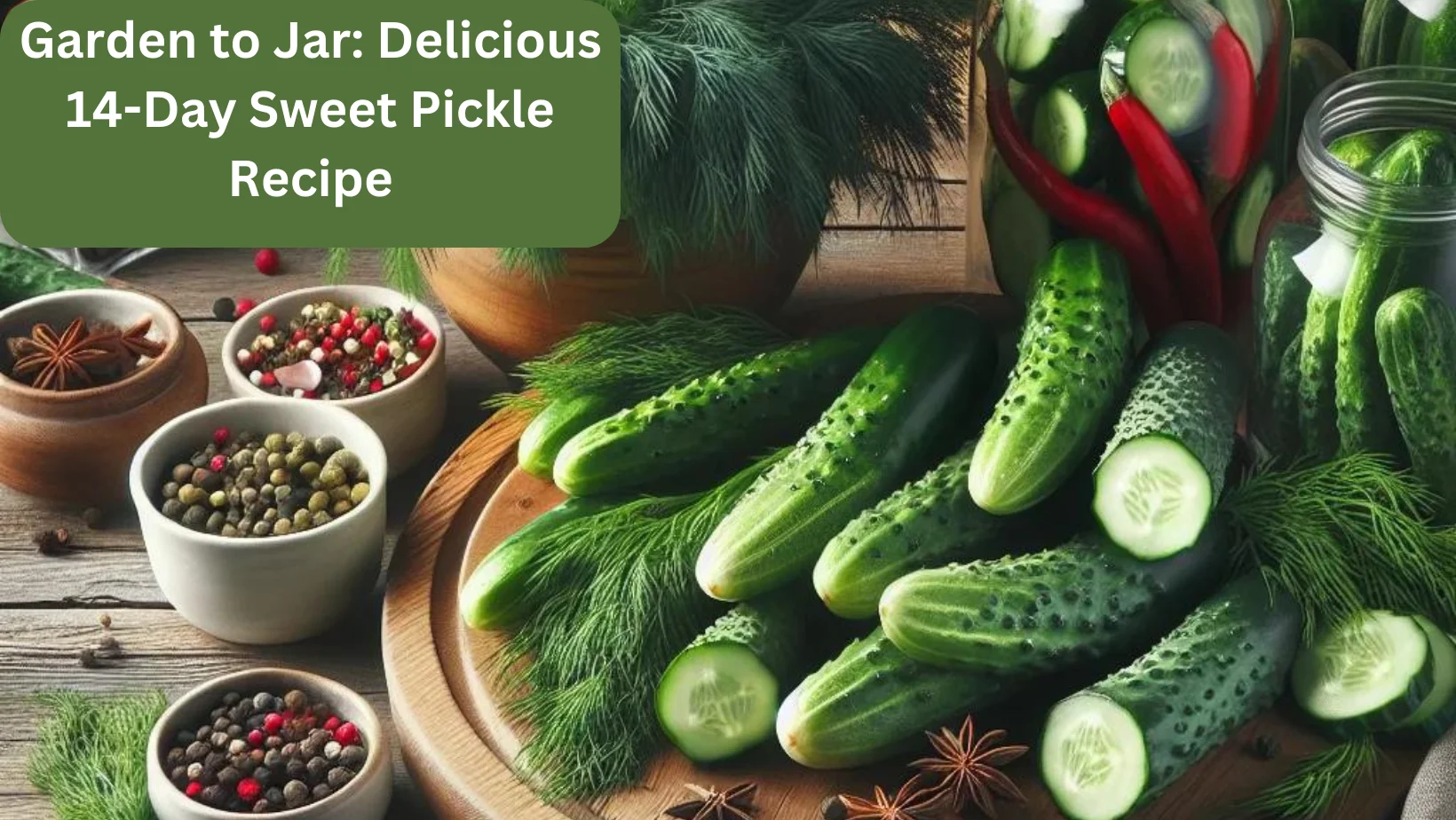 14-Day Sweet Amish Pickles | annies recipes