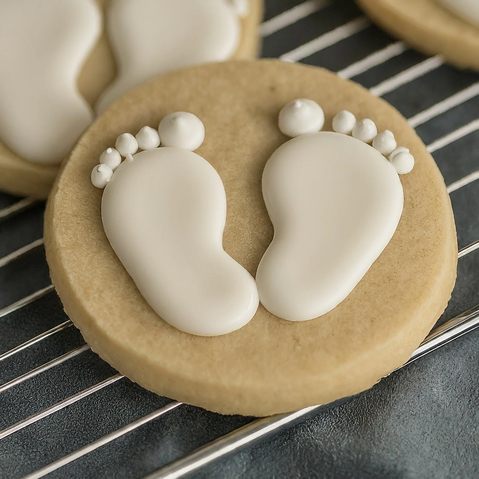 Baby Feet Cut-Out Cookies: Easy and Adorable