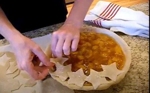 Grandma’s Peach Pie with Canned Peaches