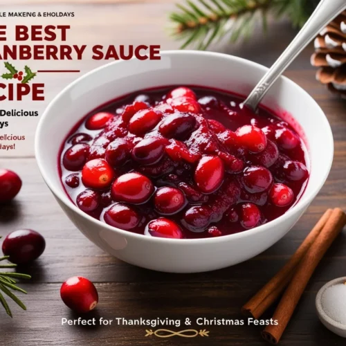 Cranberry Sauce Recipe