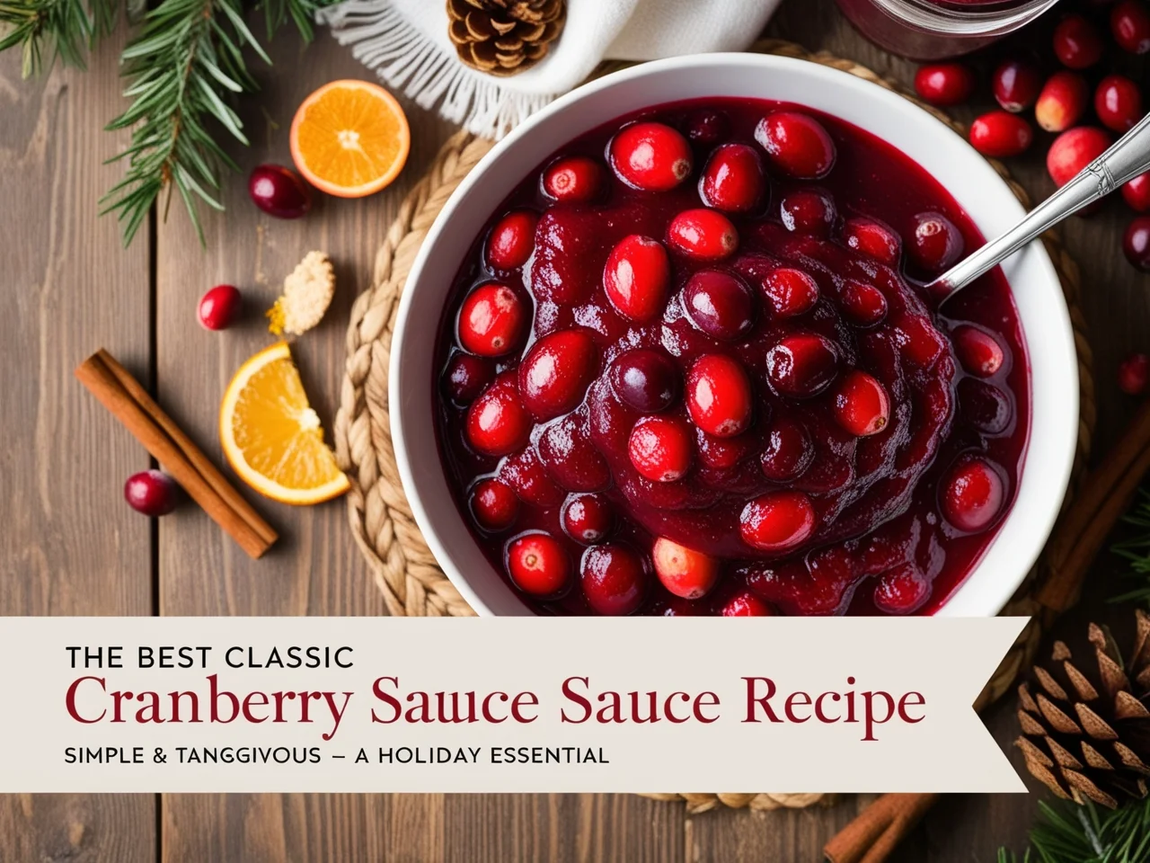 Easy Homemade Cranberry Sauce: A Holiday Tradition